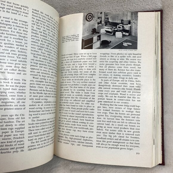 Vintage 1959 The Book of Knowledge Annual Adult Owned The Grolier Society - Picture 9 of 11